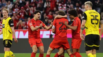 تشكيلة كلاسيكر ألمانيا بين بايرن ميونخ وبوروسيا دورتموند اليوم 18 أكتوبر 2025 بقيادة كين وجيراسي